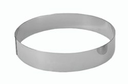 КОЛЬЦО  д/выпечки нерж. 180*60 мм Изображение КОЛЬЦО  д/выпечки нерж. 180*60 мм